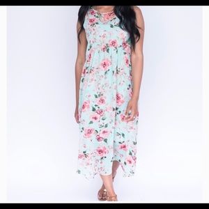 Agnes & Dora Godiva maxi dress